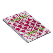 Red Hakuna Matata Style Notizblock (Rechte Seite)