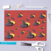 RED HALLOWEEN CUSTOM SEIDENPAPIER (Handwerk)