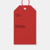 RED HALLOWEEN GESCHENKANHÄNGER (Rückseite)