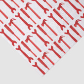 Red Hammer Wrench Schraubendreher Tools Seidenpapier (Detail)