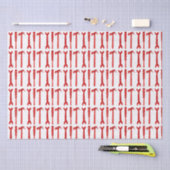 Red Hammer Wrench Schraubendreher Tools Seidenpapier (Handwerk)