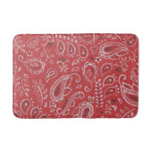 Red Hanky Bath Mat Badematte (Vorderseite)