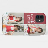 Red Happy Oaster Fotos iPhone Case (Rückseite (Horizontal))