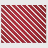 Red Happy xmas luxe background Geschenkpapier (Flach)