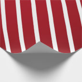Red Happy xmas luxe background Geschenkpapier (Ecke)