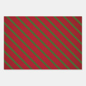 Red Happy xmas luxe background Geschenkpapier Set (Vorderseite 3)