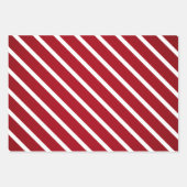 Red Happy xmas luxe background Geschenkpapier Set (Vorderseite 2)