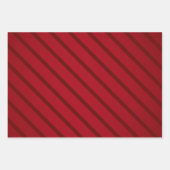 Red Happy xmas luxe background Geschenkpapier Set (Vorderseite)