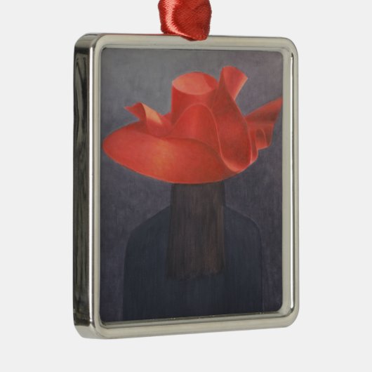 Red Hat 2004 Silbernes Ornament (Rechts)