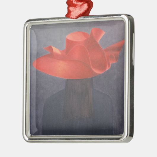 Red Hat 2004 Silbernes Ornament (Links)