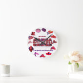 red hat clock runde wanduhr (Zuhause)