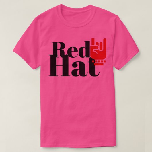 Red Hat Engineer T-Shirt (Design vorne)