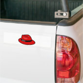 Red Hat Fedora Autoaufkleber (Auf Lkw)