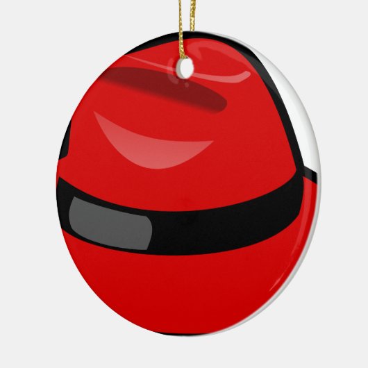 Red Hat Fedora Keramikornament (Links)