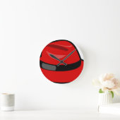 Red Hat Fedora Runde Wanduhr (Zuhause)