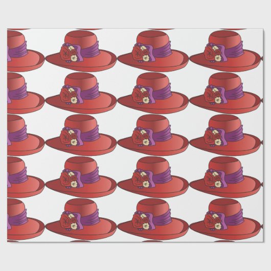 Red Hat Geschenkpapier (Flach)