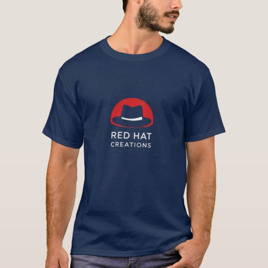 Red Hat Kreationen Graphic T - Shirt (Vorderseite)