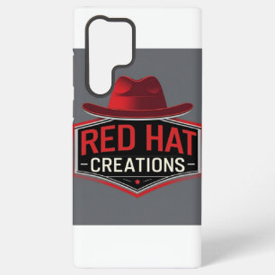 Red Hat Kreationen Logo-Fall für mobile Geräte Samsung Galaxy Hülle