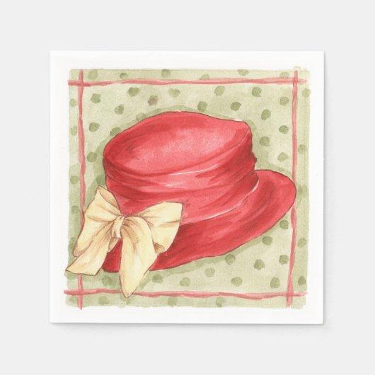 Red Hat - Paper Napkins Serviette (Vorderseite)