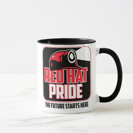 RED HAT-STOLZ TASSE (Rechts)