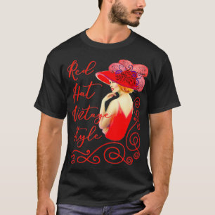 Red Hat Vintag Style T-Shirt