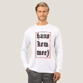 Red Haus Kom Meej Hmong Custom Design Shirt (Vorderseite komplett)