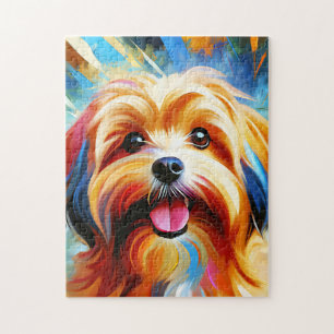 Red Havanese Hund Acrylic Print Dog Lover Geschenk Puzzle