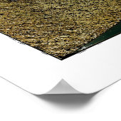 Red Hay Füttre Truck Highway Driving Illustration Poster (Ecke)