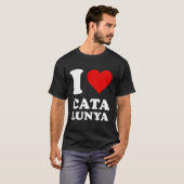 Red He I Liebe Catalunya T-Shirt (Vorne ganz)
