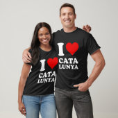 Red He I Love Catalunya T-Shirt (Unisex)