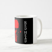 Red Head Coffee Tasse (VorderseiteRechts)