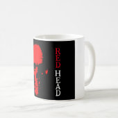 Red Head Coffee Tasse (VorderseiteRechts)