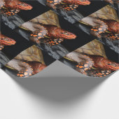 Red Head Eastern Box Turtle Geschenkpapier (Ecke)