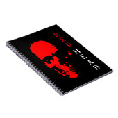 Red Head Notebook Notizblock (Rechte Seite)