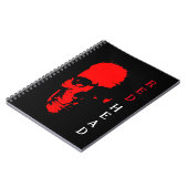 Red Head Notebook Notizblock (Linke Seite)