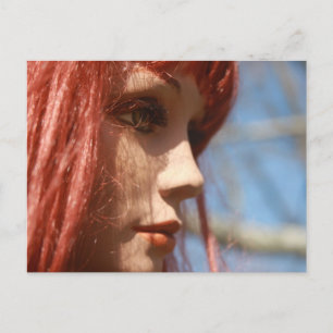 Red Head Postkarte
