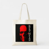 Red Head Tote Bag Tragetasche (Rückseite)