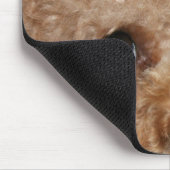 Red Headed Poodle Mouse Pad Mousepad (Ecke)