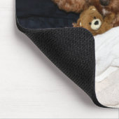 Red Headed Poodle Mouse Pad - Schlaflosigkeit Mousepad (Ecke)