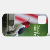 Red-headed Woodpecker Case-Mate iPhone Hülle (Rückseite (Horizontal))