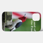 Red-headed Woodpecker Case-Mate iPhone Hülle (Rückseite (Horizontal))