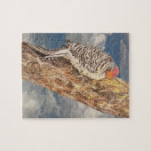 Red Headed Woodpecker Puzzle (Horizontal)