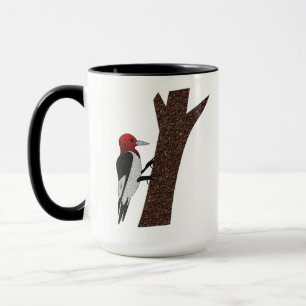 Red Headed Woodpecker Tasse