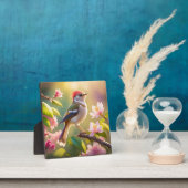 Red Header Buff Chested Warbler Fantasy Bird Fotoplatte (InSitu)