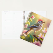 Red Header Buff Chested Warbler Fantasy Bird Planer (Anzeige)