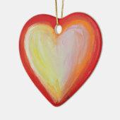 Red Heart Art Custom Holiday Geschenk Ornamente (Links)