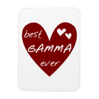 Red Heart Best Gamma Ever Geschenke