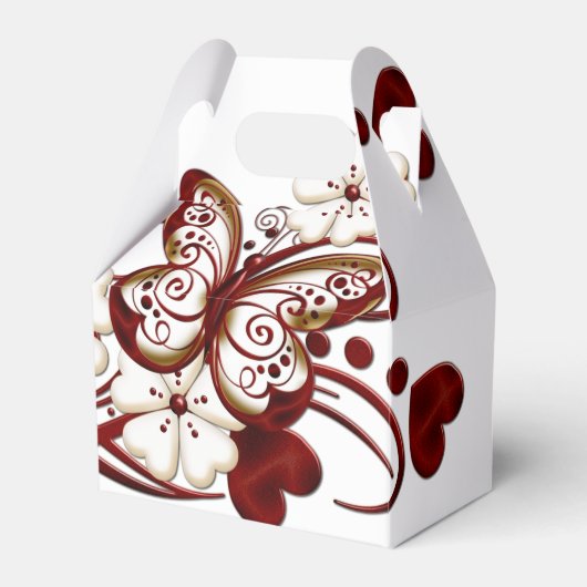 Red Heart Butterfells Gefälligkeitsbox Geschenkschachtel (Vorderseite)