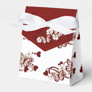 Red Heart Butterfells Pattern Gefälligkeitsbox Geschenkschachtel