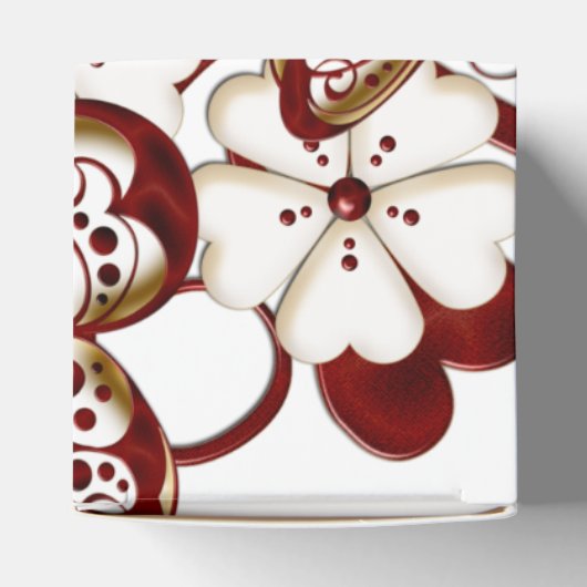 Red Heart Butterfys Herz Gefälligkeitsbox Geschenkschachtel (Oben)